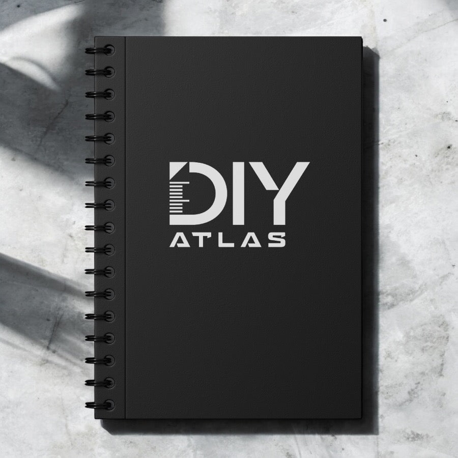 DIY Atlas Spiral Notebook